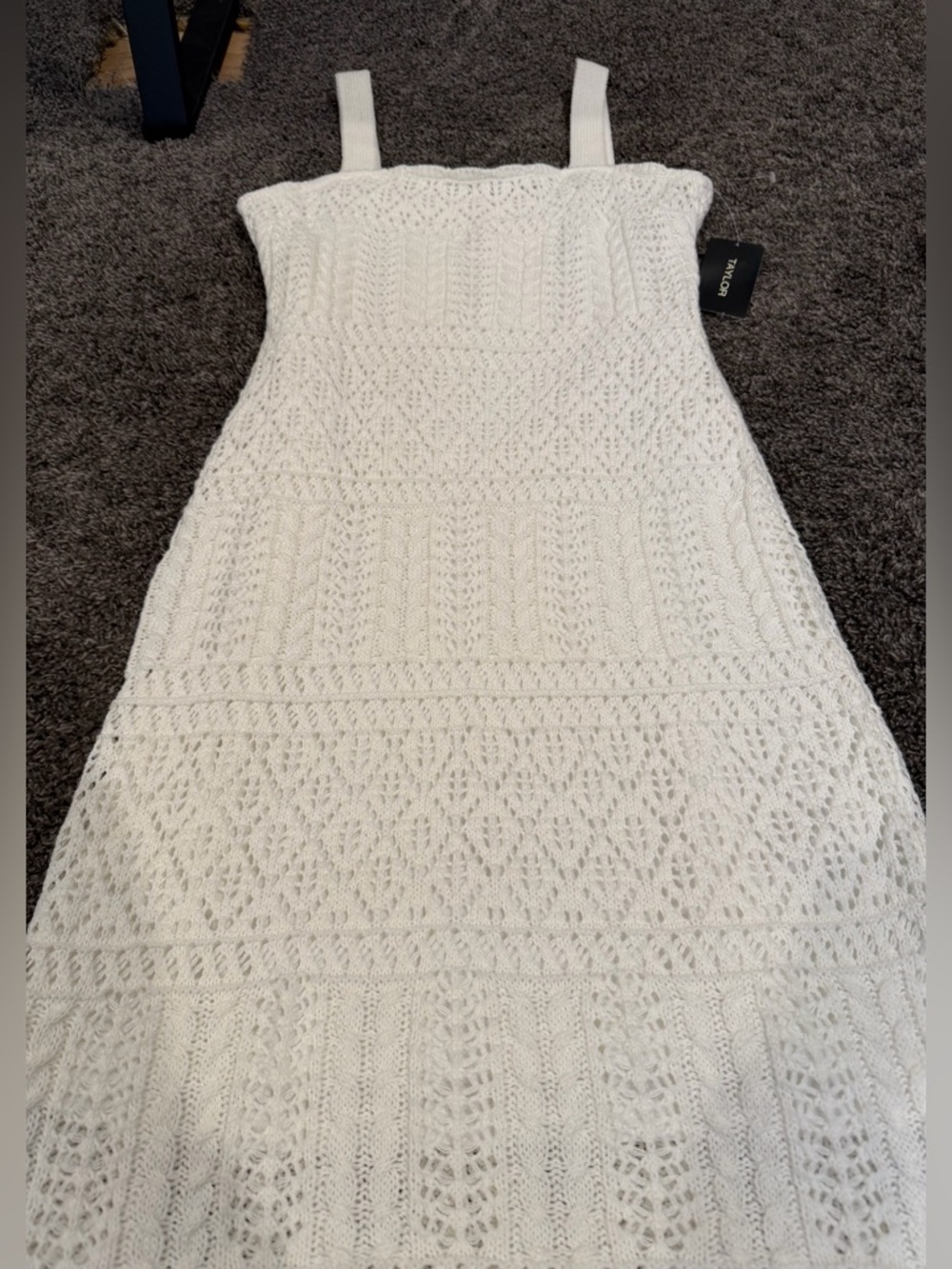 NWT TAYLOR crochet dress! Size S - Picture 3 of 8